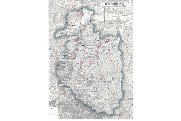 富谷市遺跡地図